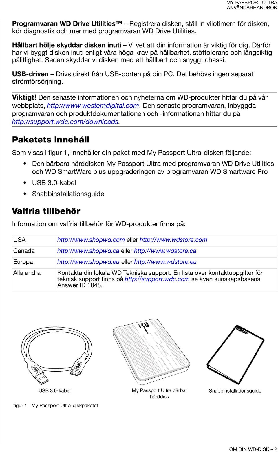 Sedan skyddar vi disken med ett hållbart och snyggt chassi. USB-driven Drivs direkt från USB-porten på din PC. Det behövs ingen separat strömförsörjning. Viktigt!