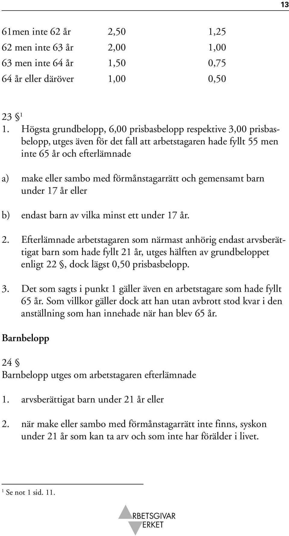 och gemensamt barn under 17 år eller b) endast barn av vilka minst ett under 17 år. 2.