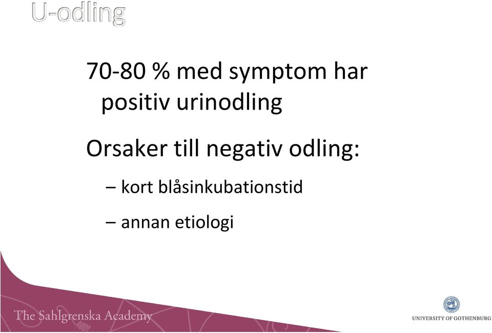 till negativ odling: kort