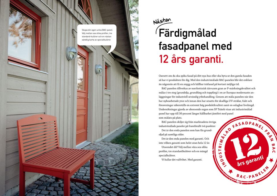 Industrimålad fasadpanel med 12 års garanti! - PDF Free Download