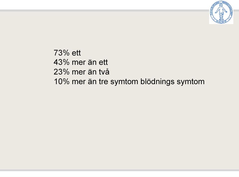 10% mer än tre