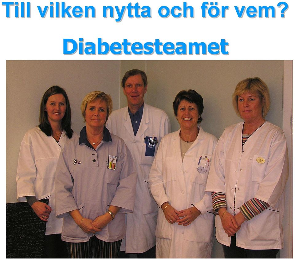 för vem?