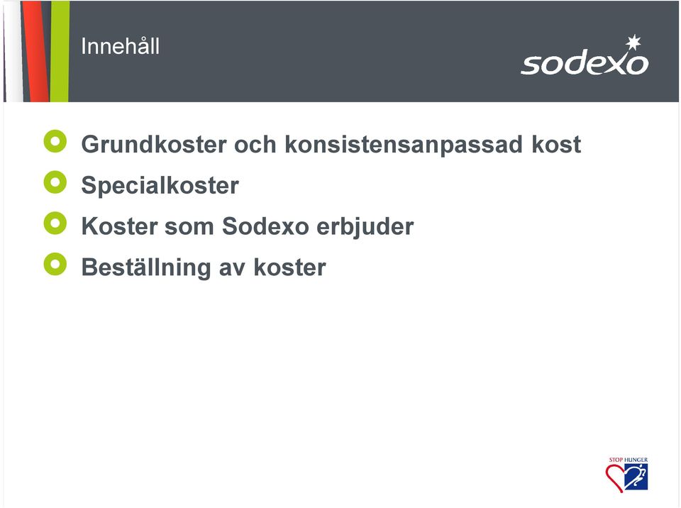 Specialkoster Koster som