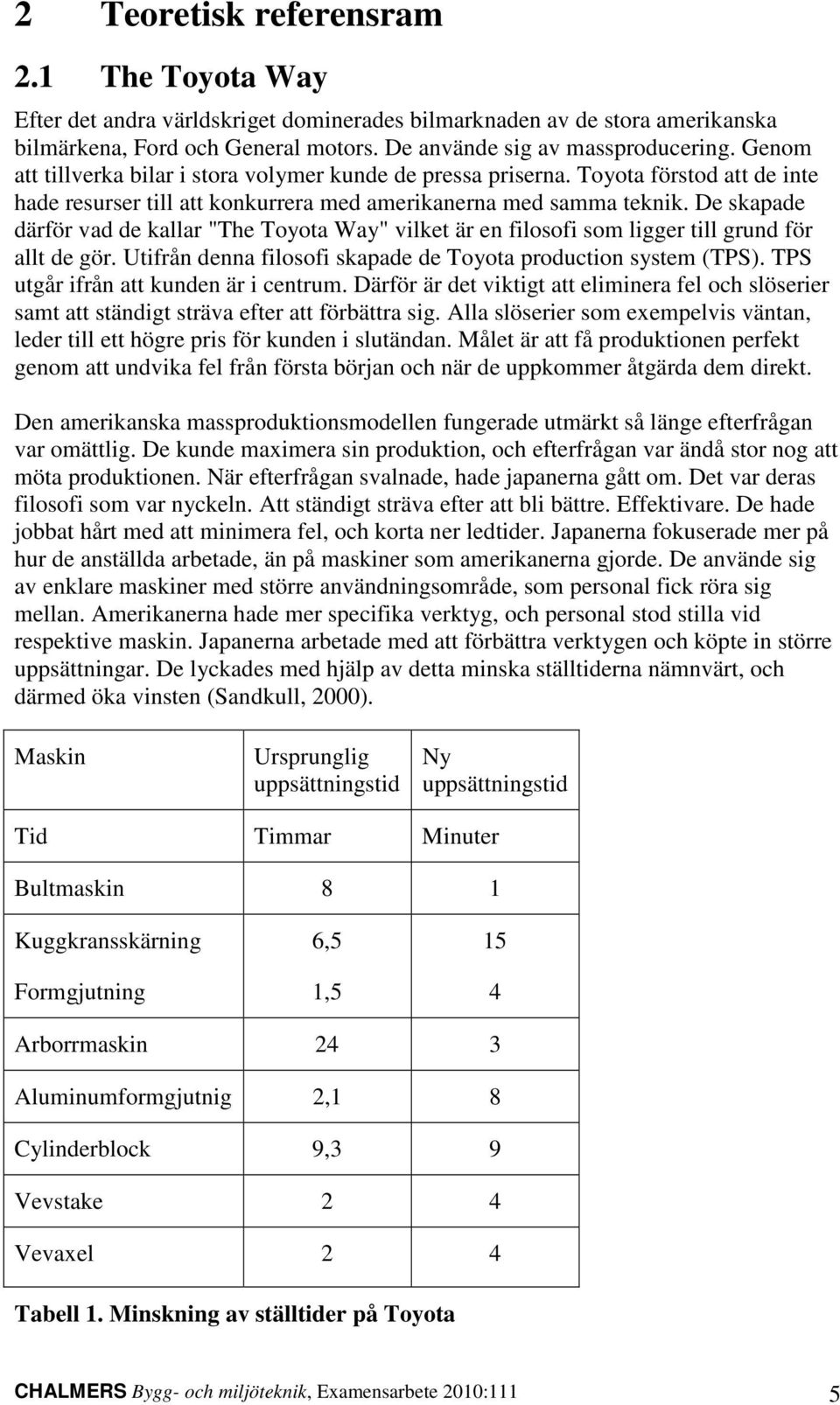 De skapade därför vad de kallar "The Toyota Way" vilket är en filosofi som ligger till grund för allt de gör. Utifrån denna filosofi skapade de Toyota production system (TPS).