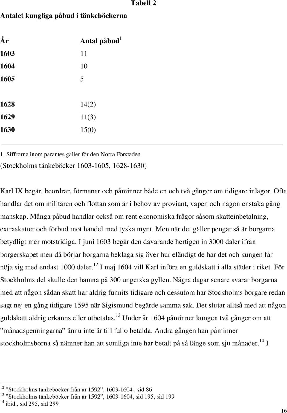 Ofta handlar det om militären och flottan som är i behov av proviant, vapen och någon enstaka gång manskap.