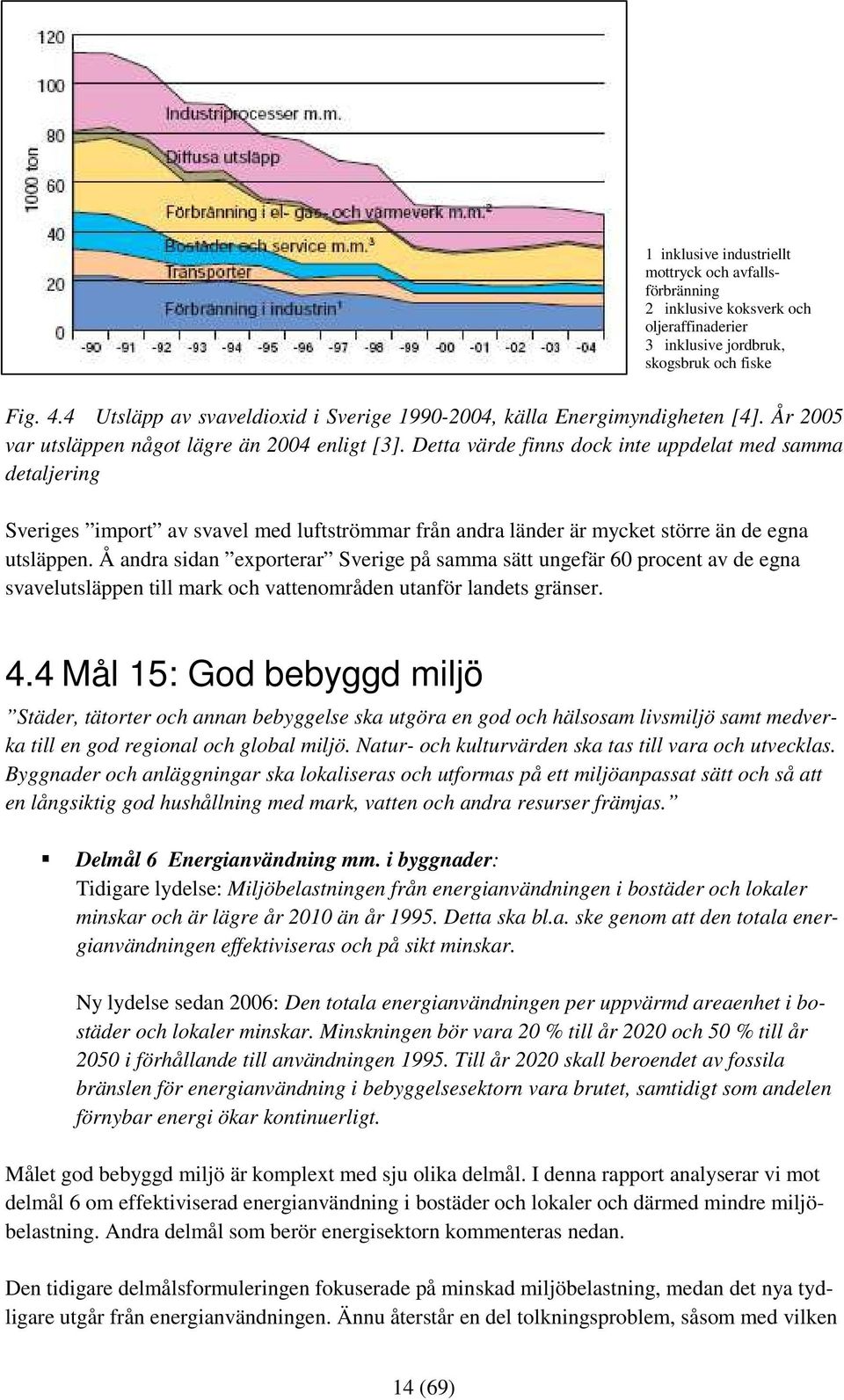 Detta värde finns dock inte uppdelat med samma detaljering Sveriges import av svavel med luftströmmar från andra länder är mycket större än de egna utsläppen.