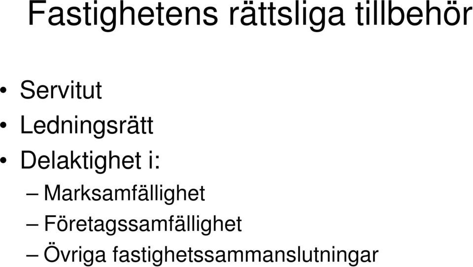 i: Marksamfällighet