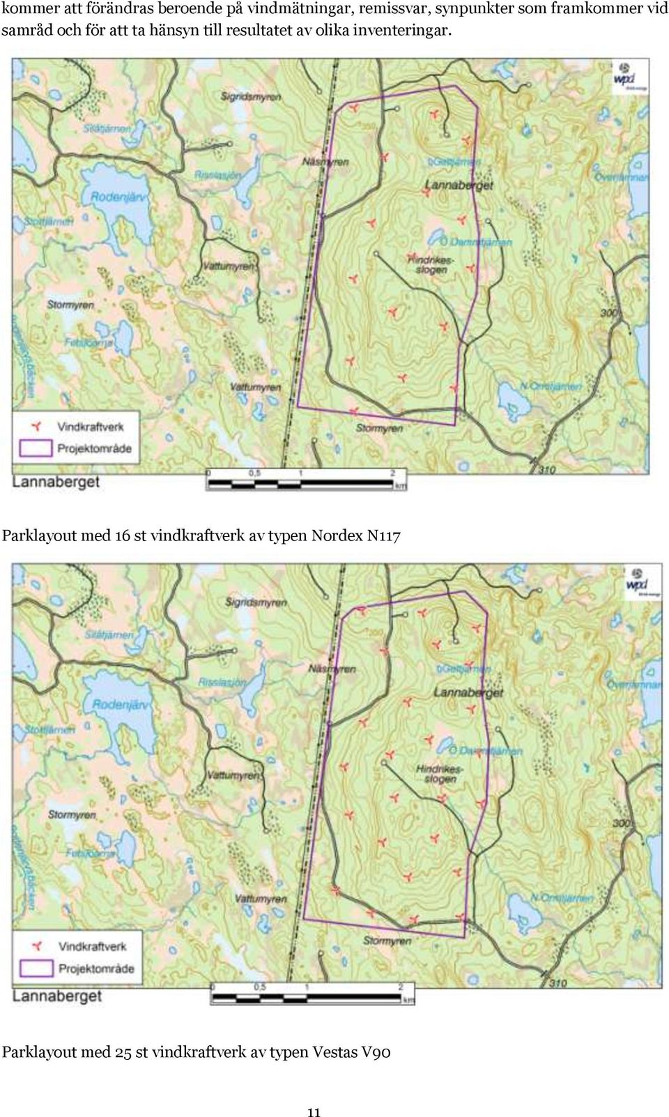 resultatet av olika inventeringar.