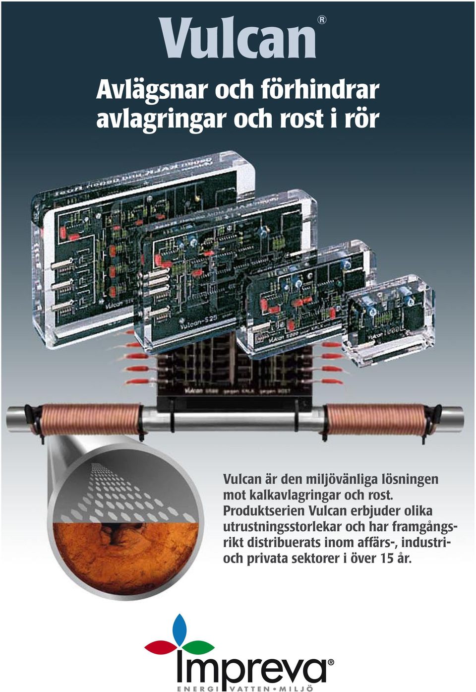 Produktserien erbjuder olika utrustningsstorlekar och har