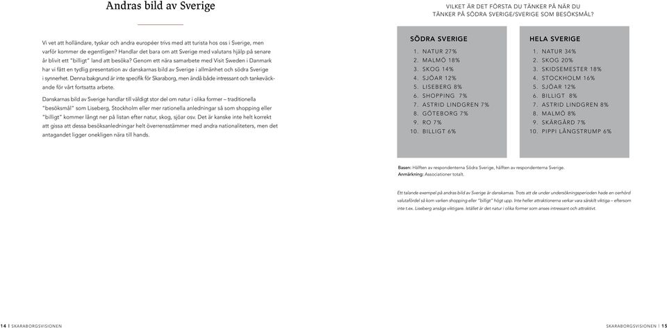 Handlar det bara om att Sverige med valutans hjälp på senare år blivit ett billigt land att besöka?