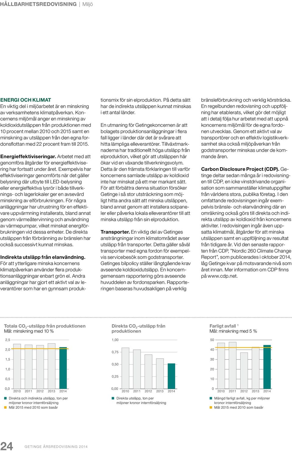 Energieffektiviseringar. Arbetet med att genomföra åtgärder för energieffektivisering har fortsatt under året.