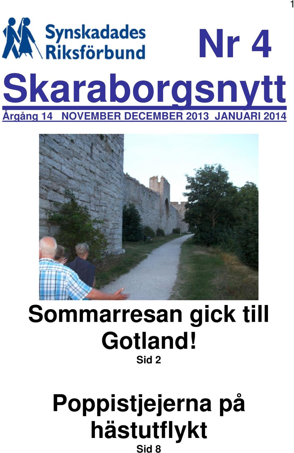 2014 Sommarresan gick till Gotland!