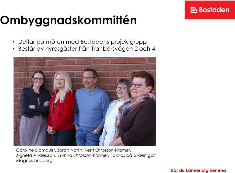 Caroline Blomquist, Zarah Norlin, Kent Ottosson-Kramer,