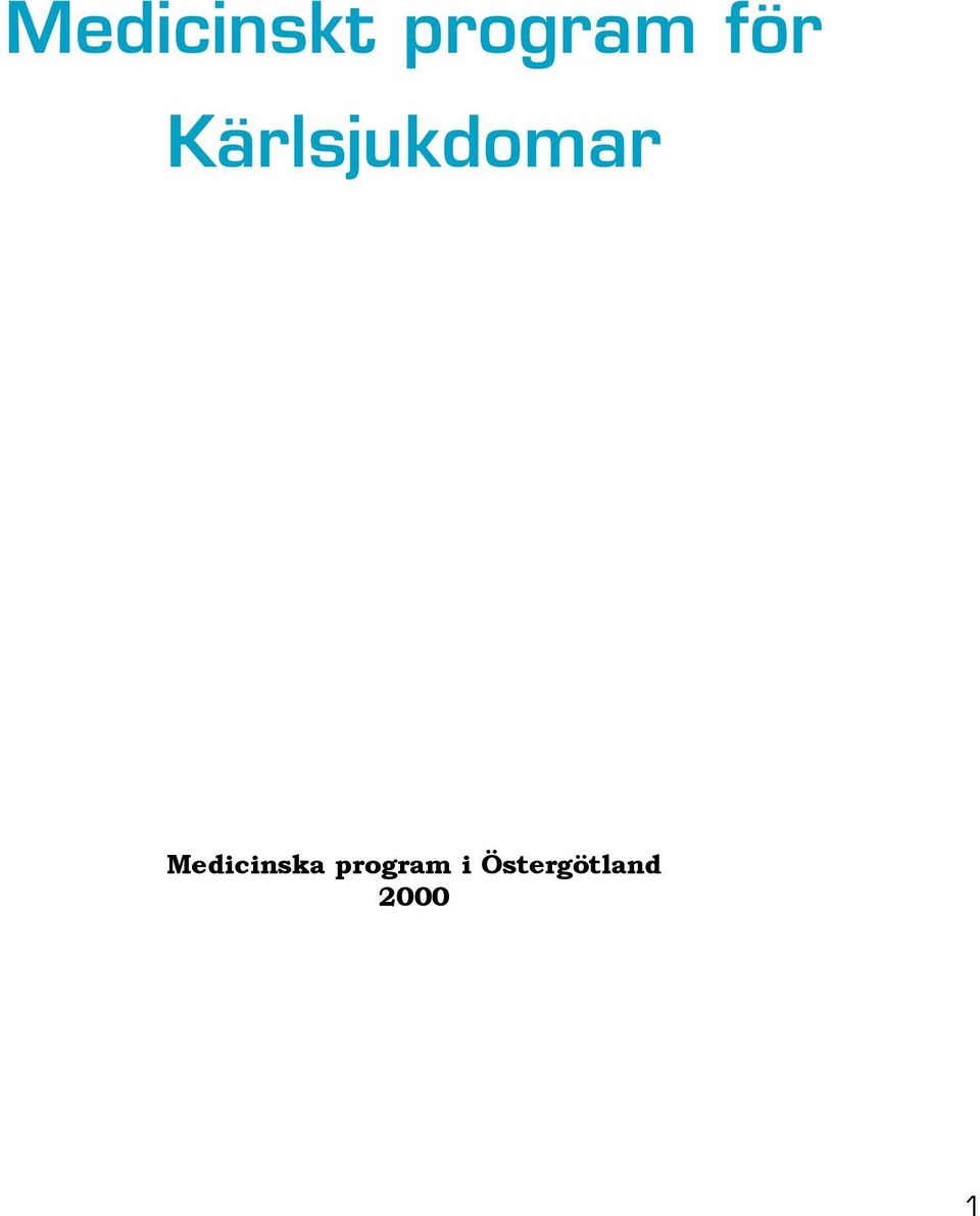 Medicinska program