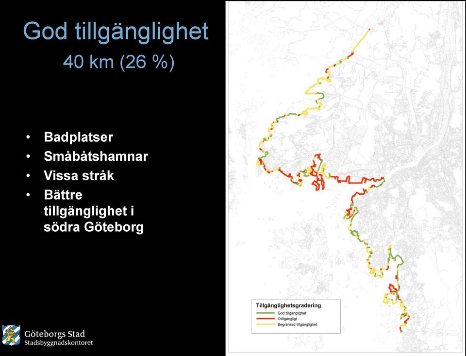 Småbåtshamnar Vissa stråk