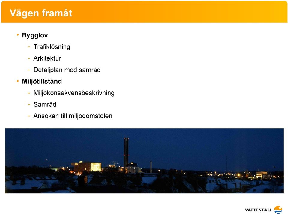 Miljötillstånd -