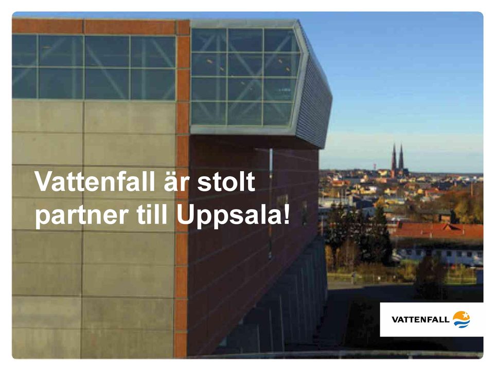Uppsala Vattenfall är