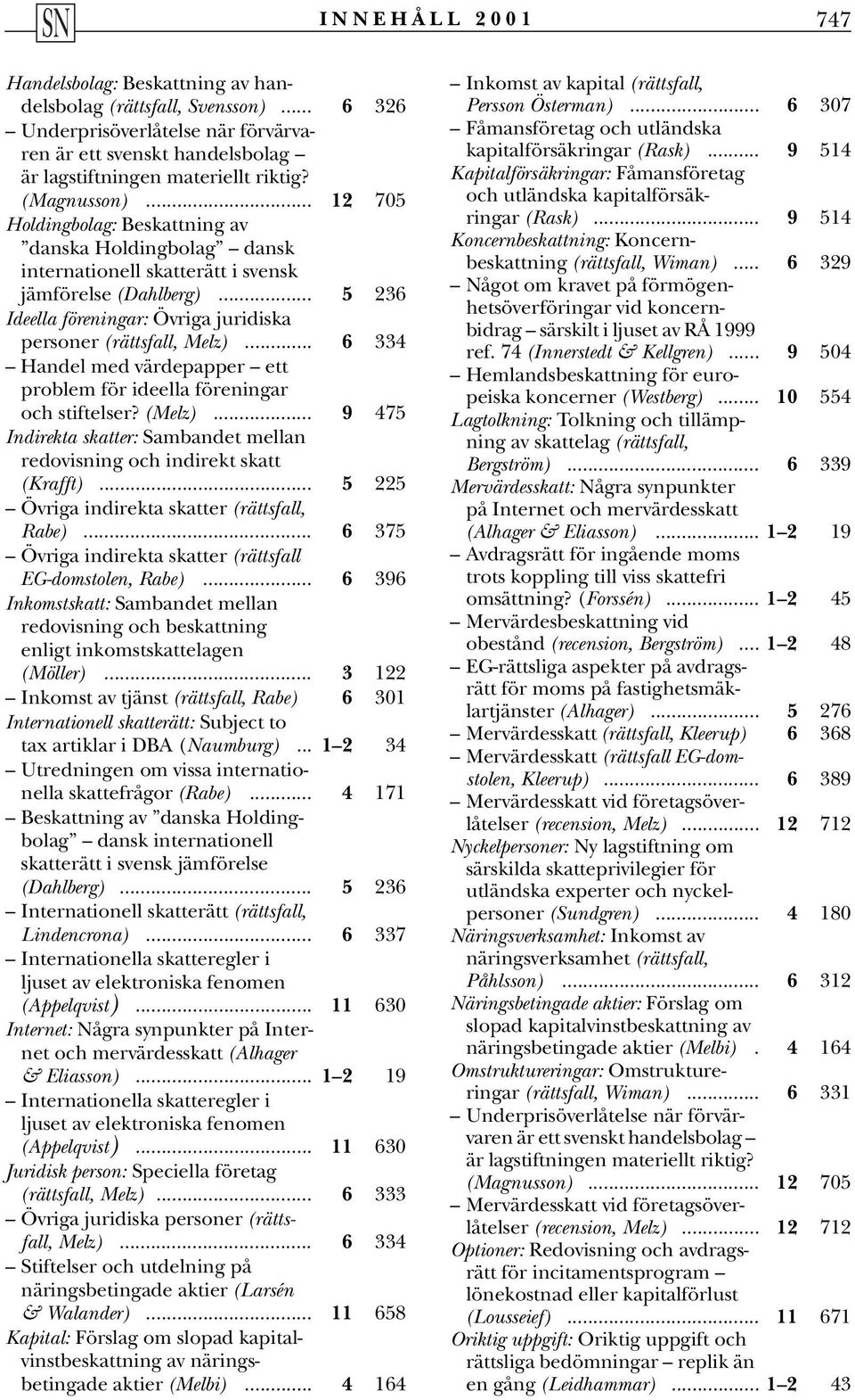 .. 5 236 Ideella föreningar: Övriga juridiska personer (rättsfall, Melz)... 6 334 Handel med värdepapper ett problem för ideella föreningar och stiftelser? (Melz).