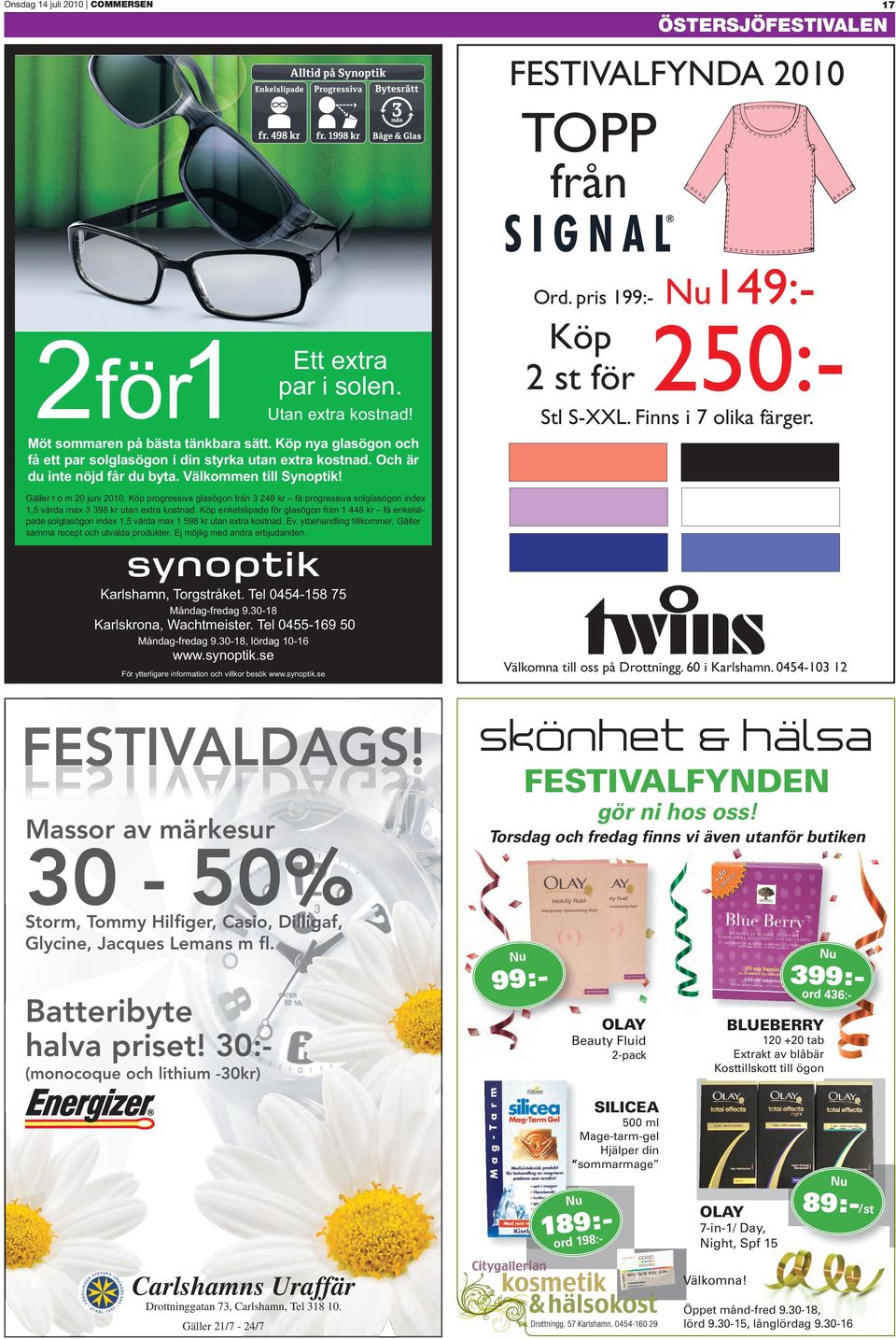 Köp 2 st för Gäller t o m 20 juni 2010. Köp progressiva glasögon från 3 248 kr få progressiva solglasögon index 1,5 värda max 3 398 kr utan extra kostnad.
