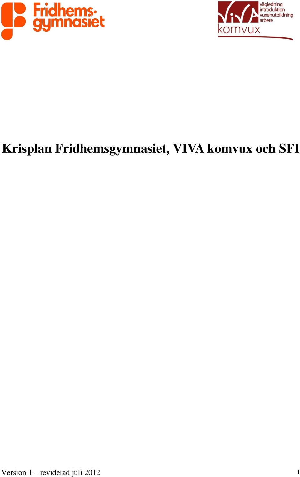 VIVA komvux och SFI