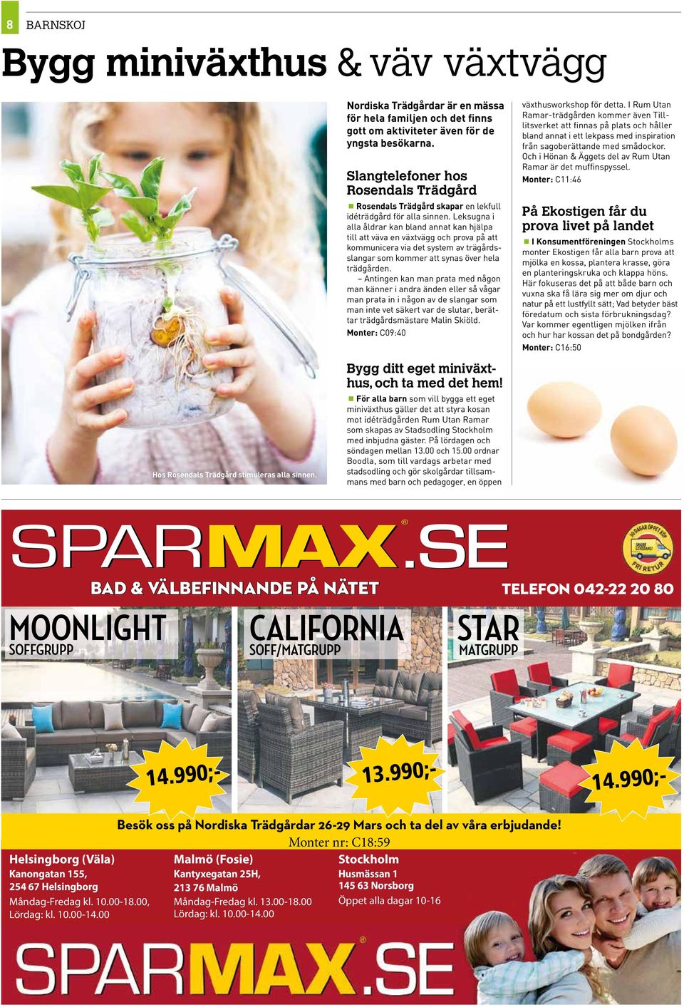 Rosendals Trädgård skapar en lekfull idéträdgård för alla sinnen.