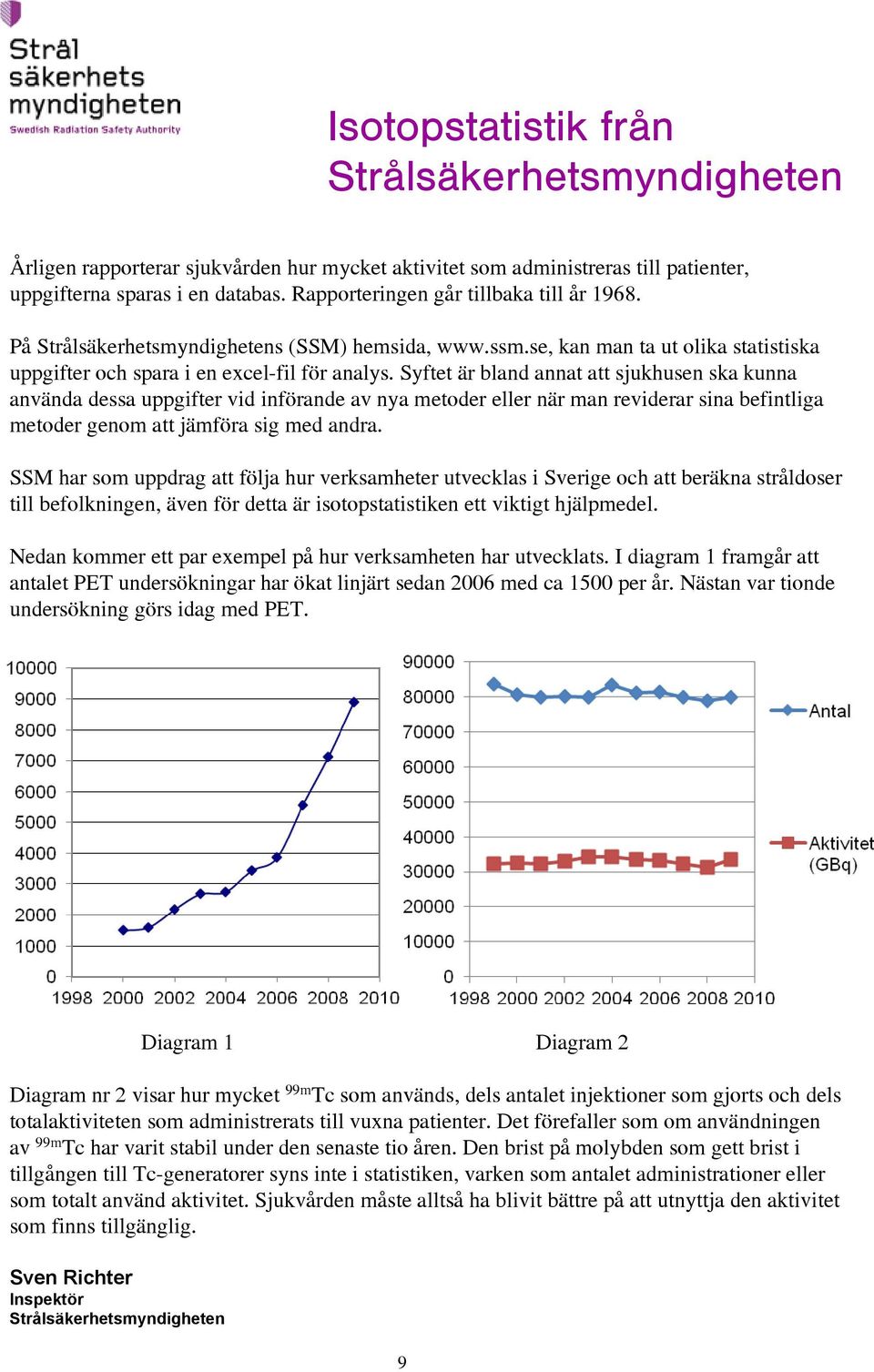 Syftet är bland annat att sjukhusen ska kunna använda dessa uppgifter vid införande av nya metoder eller när man reviderar sina befintliga metoder genom att jämföra sig med andra.