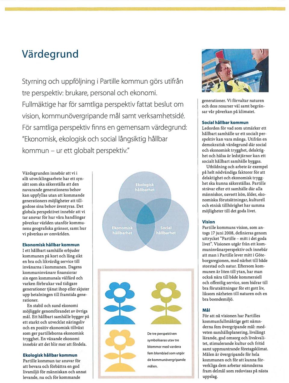 Det globala perspektivet innebär att vi tar ansvar för hur våra handlingar påverkar världen utanför kommu nens geografiska gränser, samt hur vi påverkas av omvärlden.