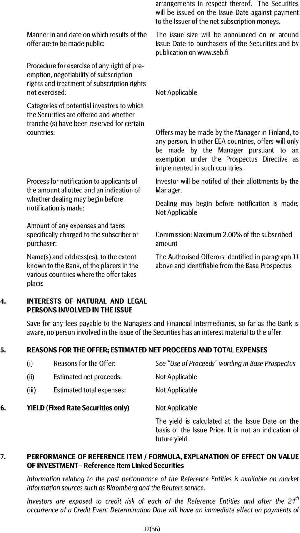 amount allotted and an indication of whether dealing may begin before notification is made: Amount of any expenses and taxes specifically charged to the subscriber or purchaser: Name(s) and