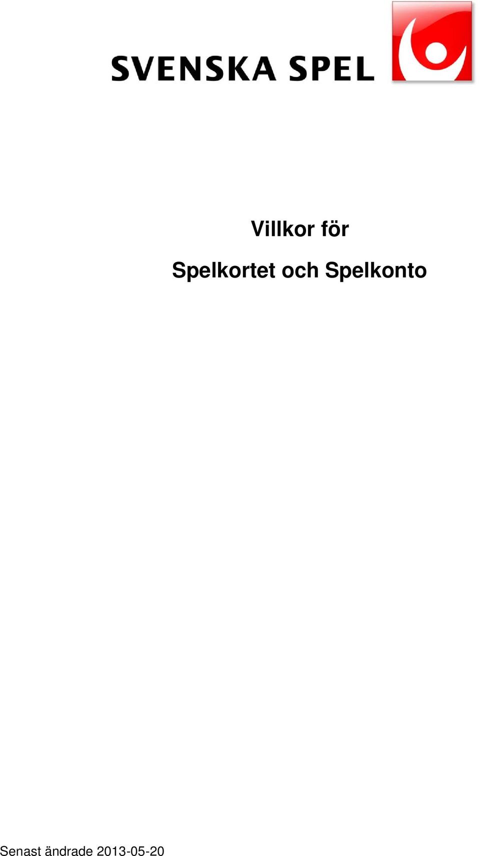 Spelkonto