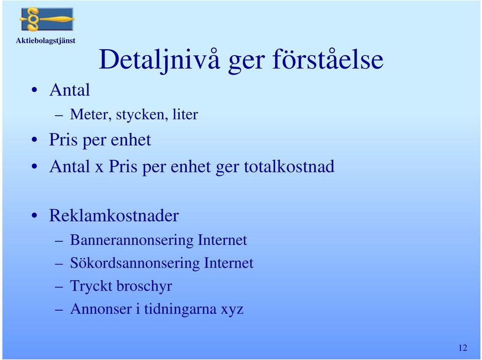 Reklamkostnader Bannerannonsering Internet