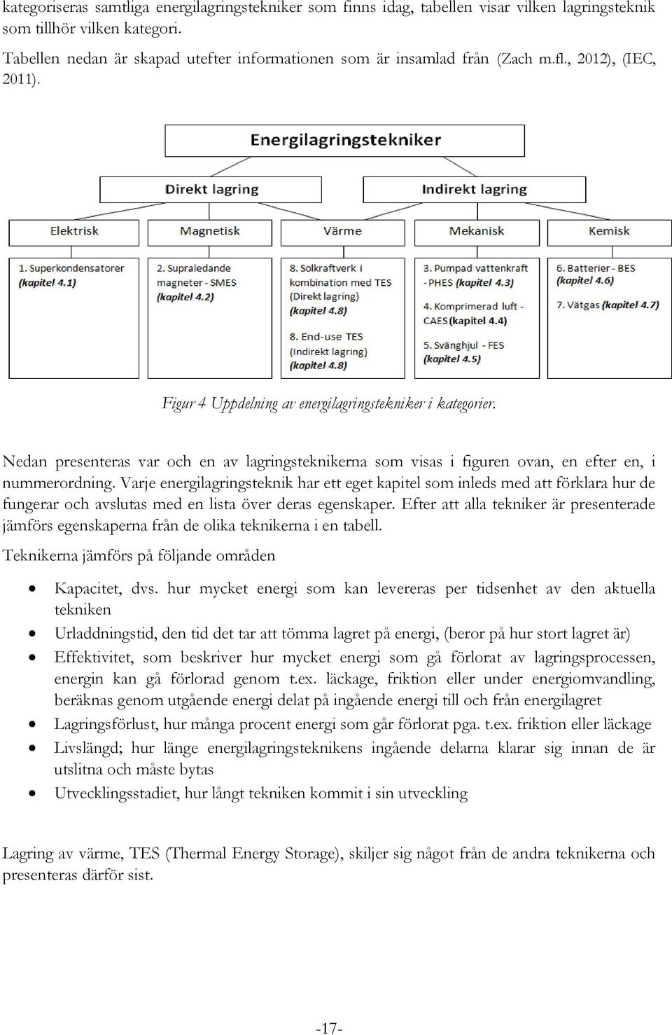 Nedan presenteras var och en av lagringsteknikerna som visas i figuren ovan, en efter en, i nummerordning.