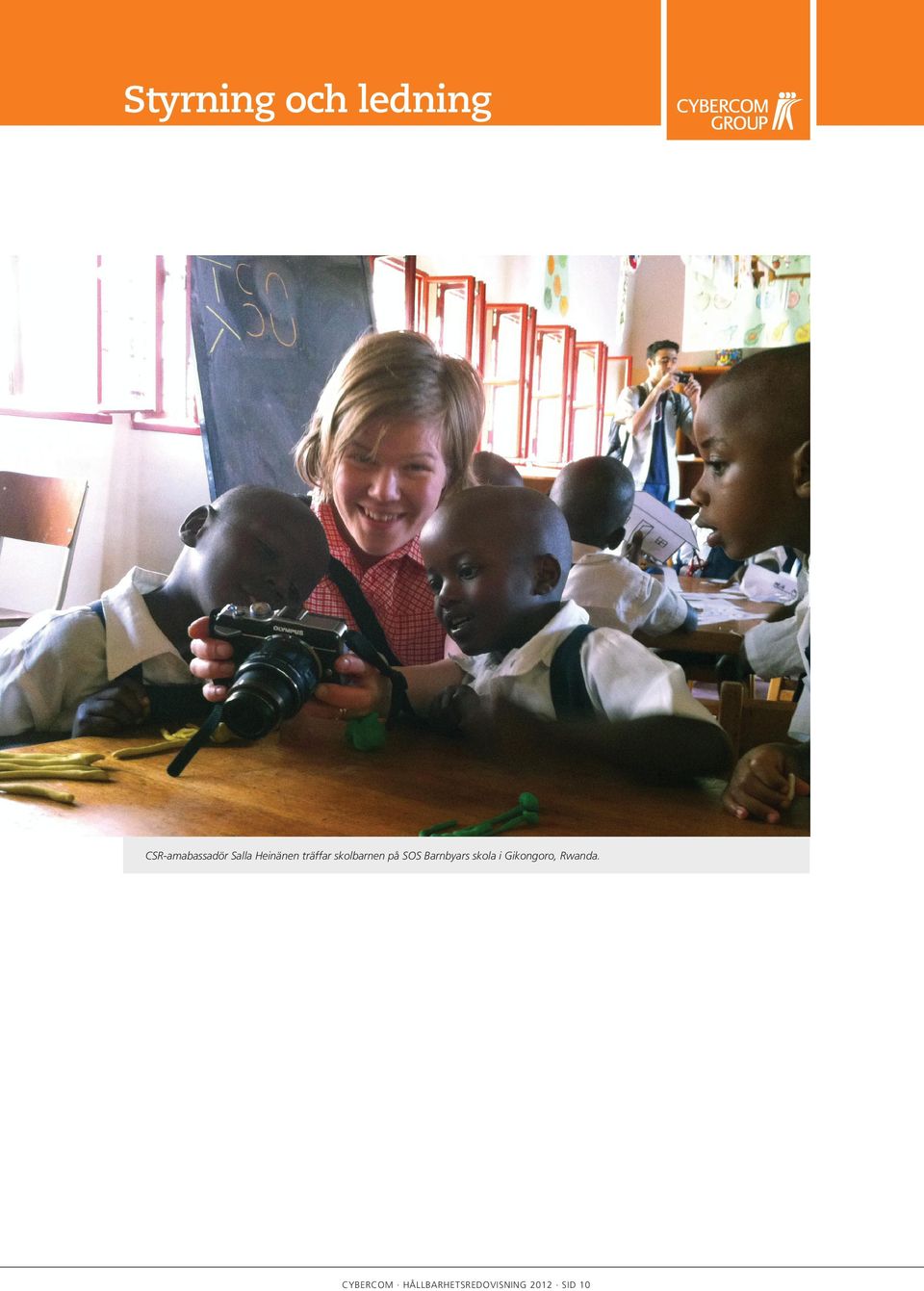 SOS Barnbyars skola i Gikongoro, Rwanda.