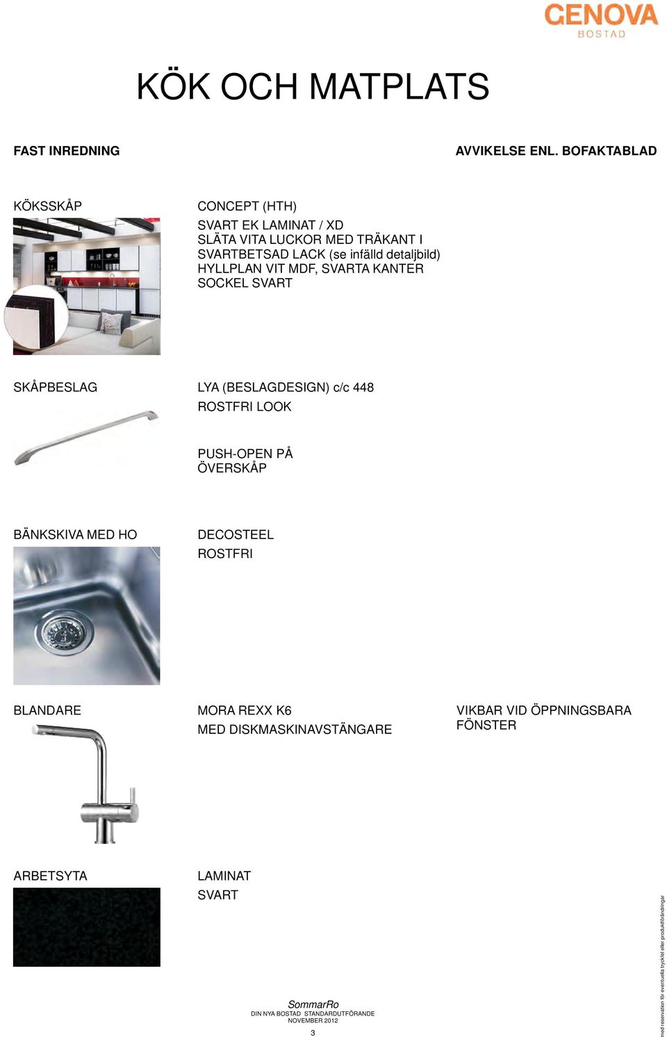 SKÅPBESLAG LYA (BESLAGDESIGN) c/c 448 ROSTFRI LOOK PUSH-OPEN PÅ ÖVERSKÅP BÄNKSKIVA MED HO DECOSTEEL