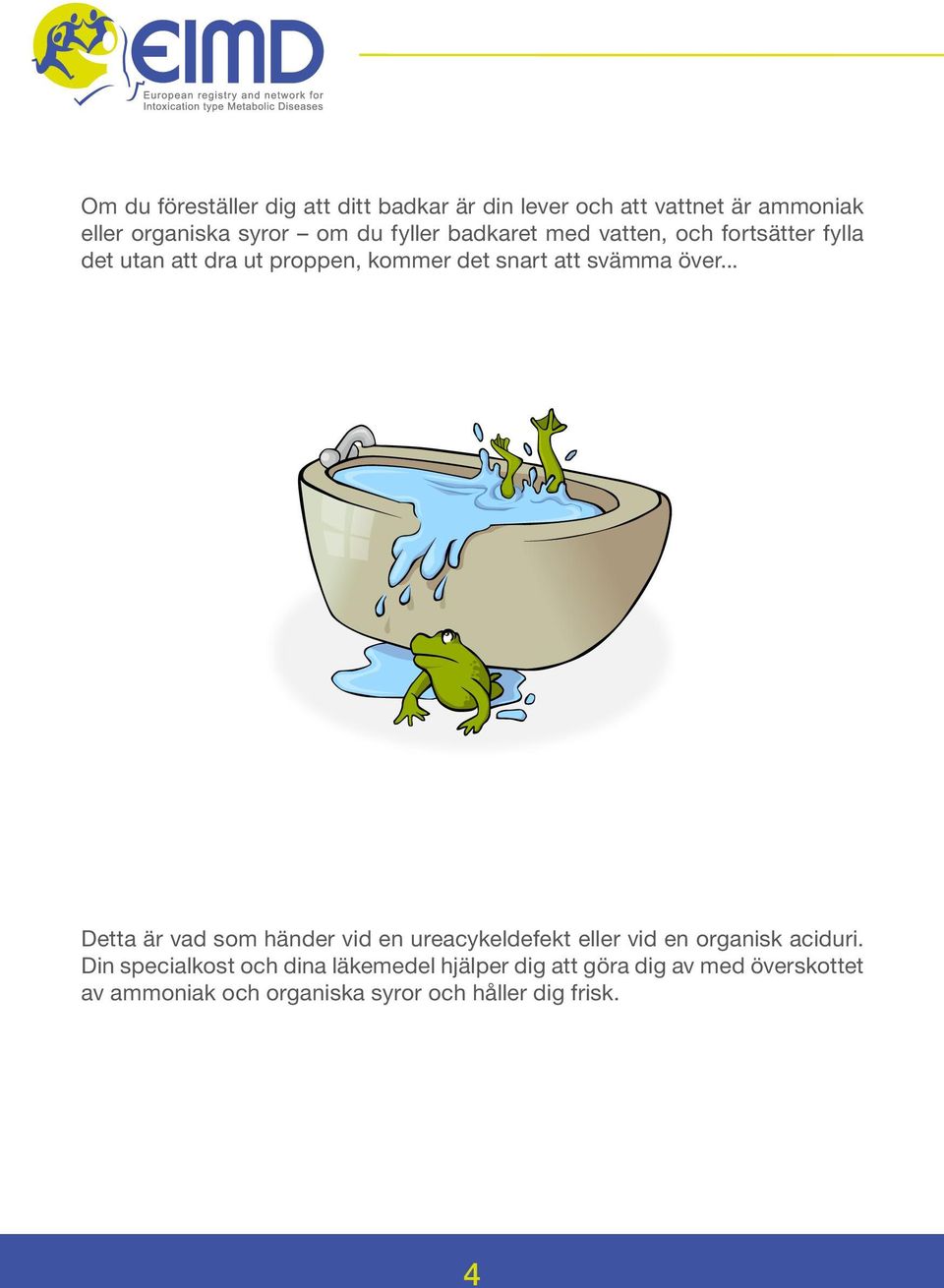 över... Detta är vad som händer vid en ureacykeldefekt eller vid en organisk aciduri.