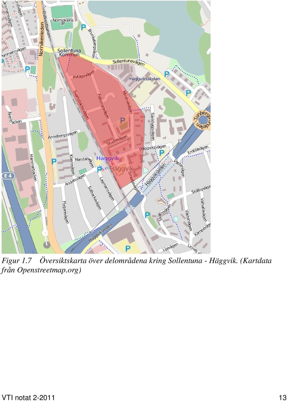 delområdena kring Sollentuna