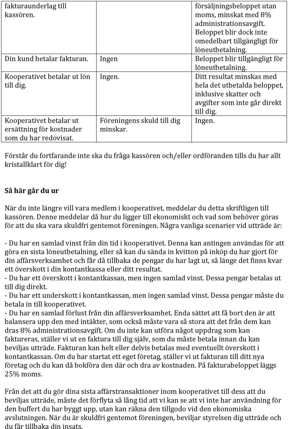 löneutbetalning. Ditt resultat minskas med hela det utbetalda beloppet, inklusive skatter och avgifter som inte går direkt till dig. Ingen.