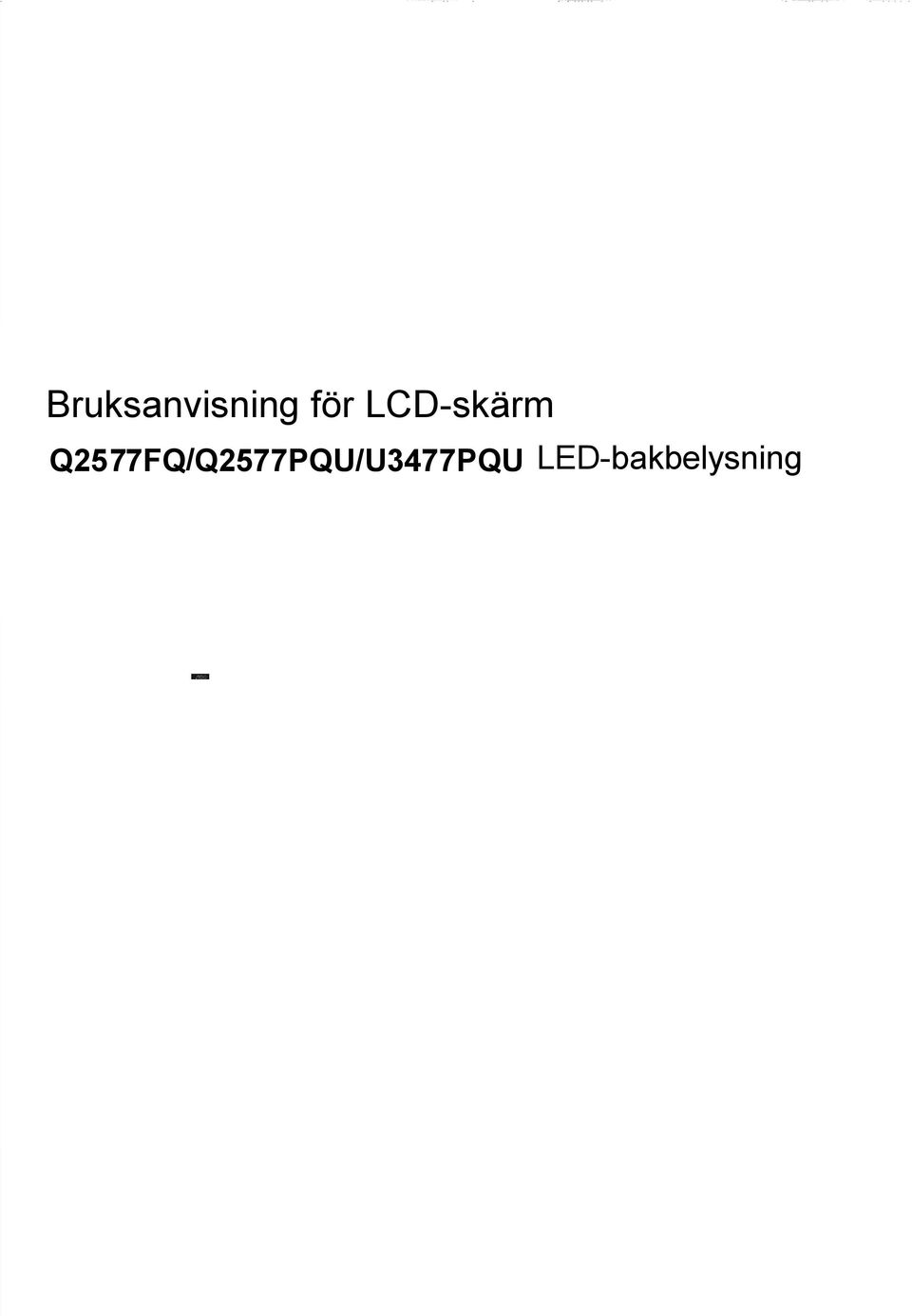 LED-bakbelysning www.aoc.