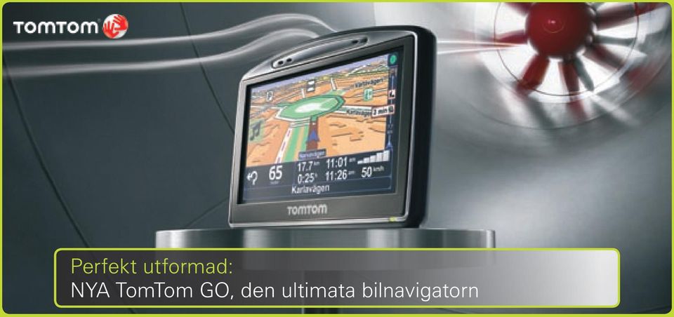 TomTom GO, den