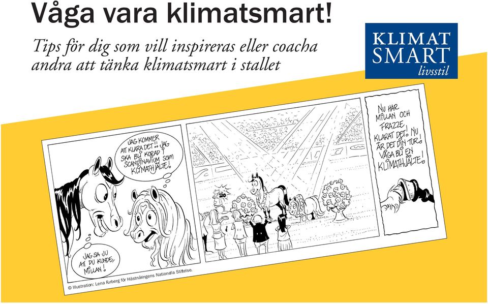 coacha andra att tänka klimatsmart i