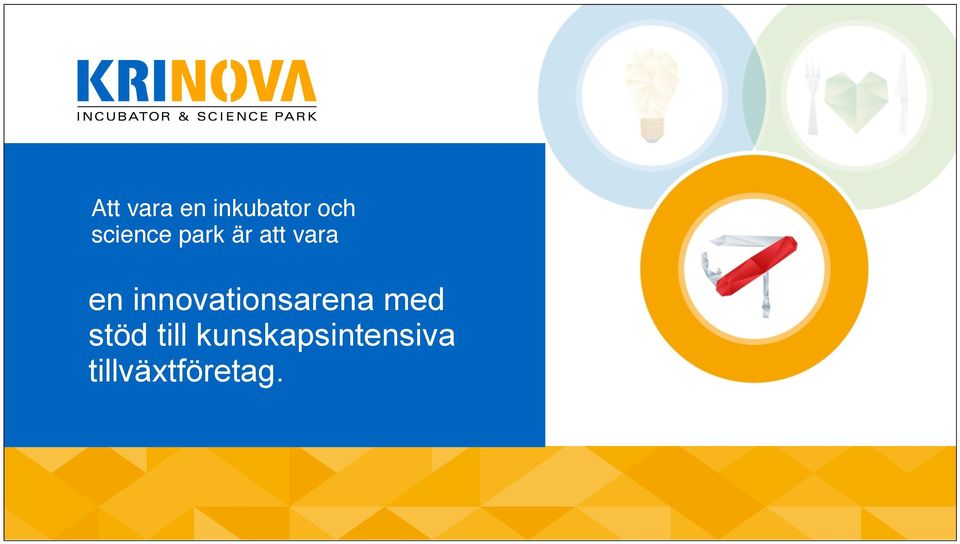 innovationsarena med stöd