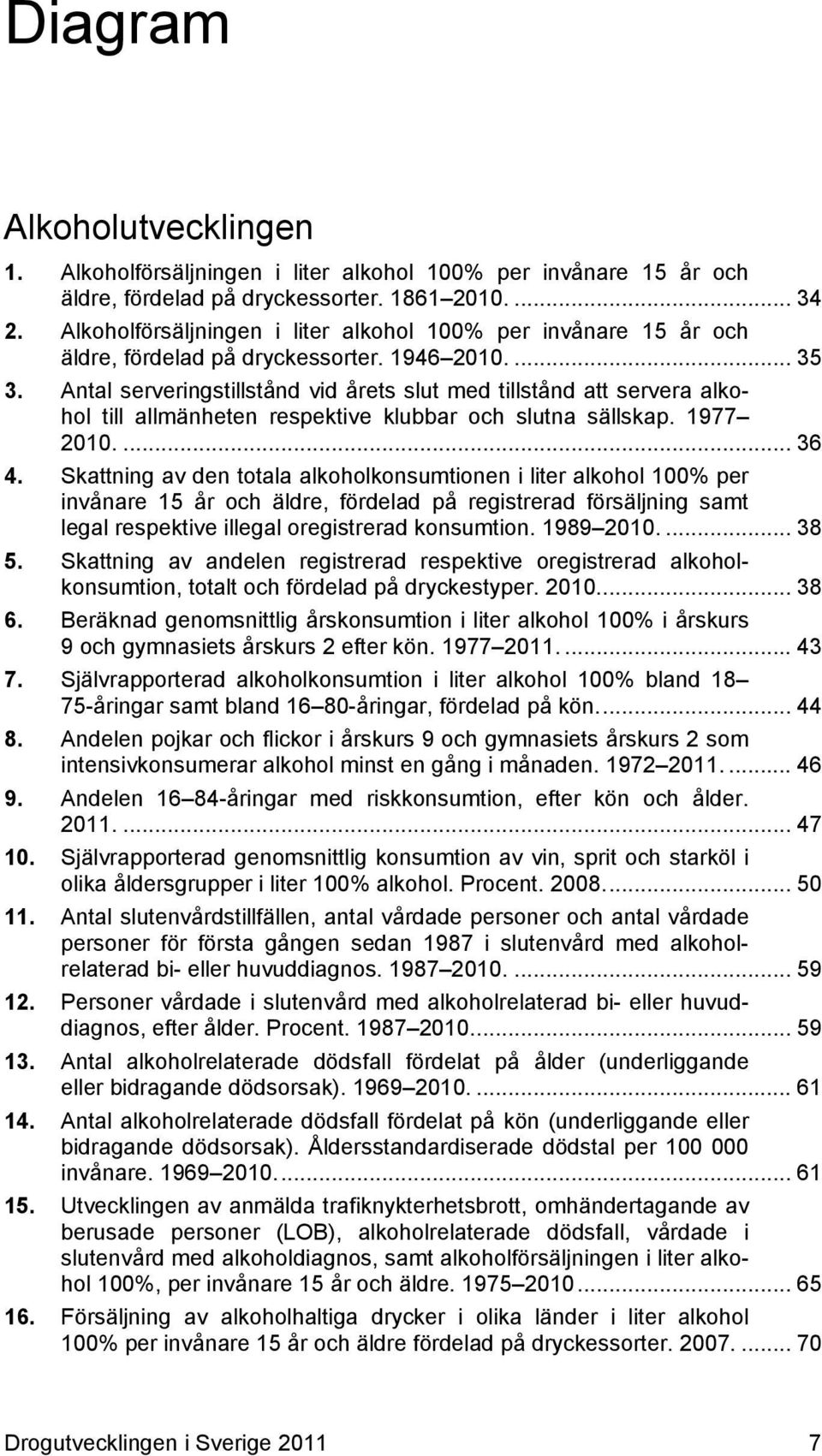 Antal serveringstillstånd vid årets slut med tillstånd att servera alkohol till allmänheten respektive klubbar och slutna sällskap. 1977 21.... 36 4.