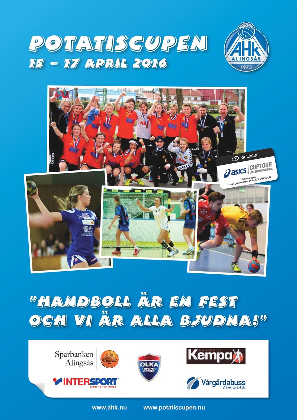 guldm stolt "Handboll är en fest och Vi