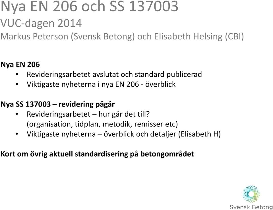 137003 revidering pågår Revideringsarbetet hur går det till?