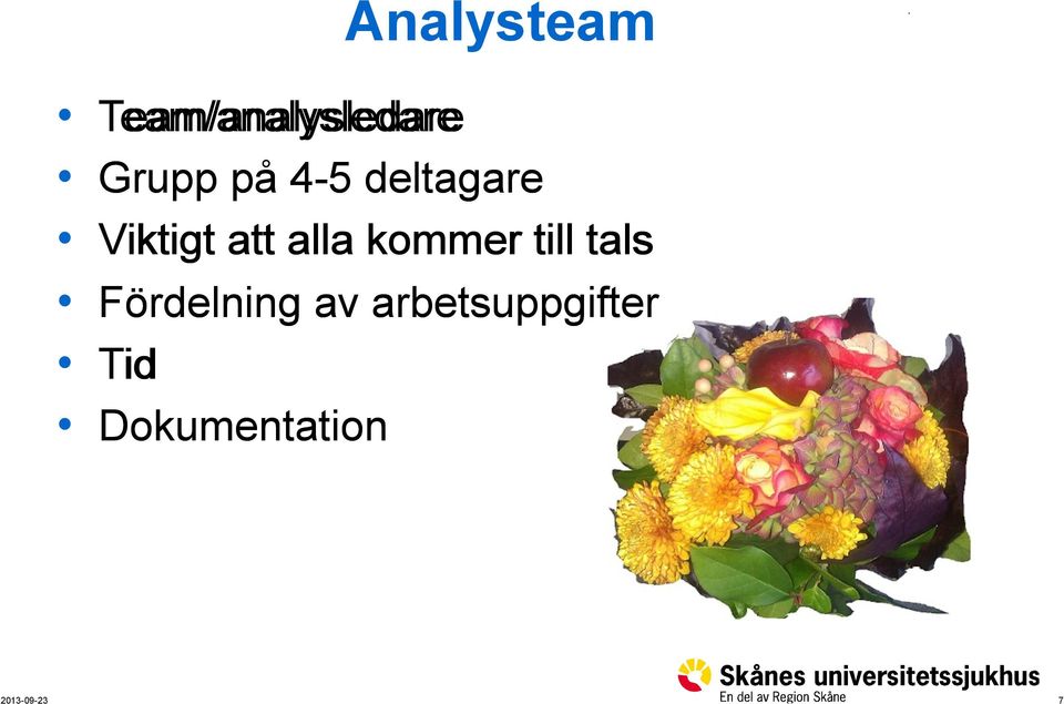 att alla kommer till tals