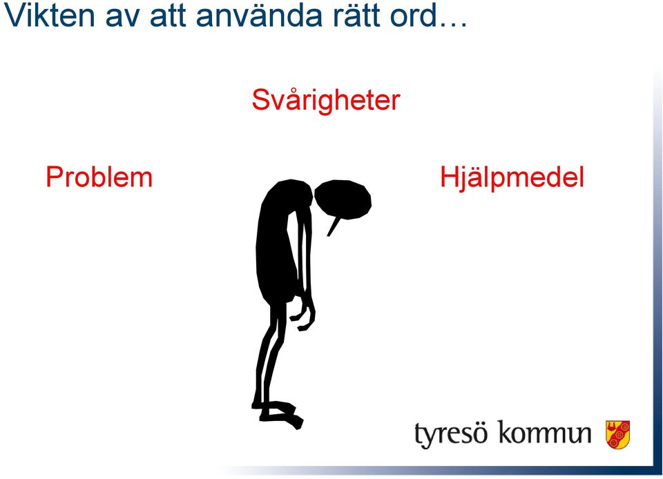 ord Svårigheter