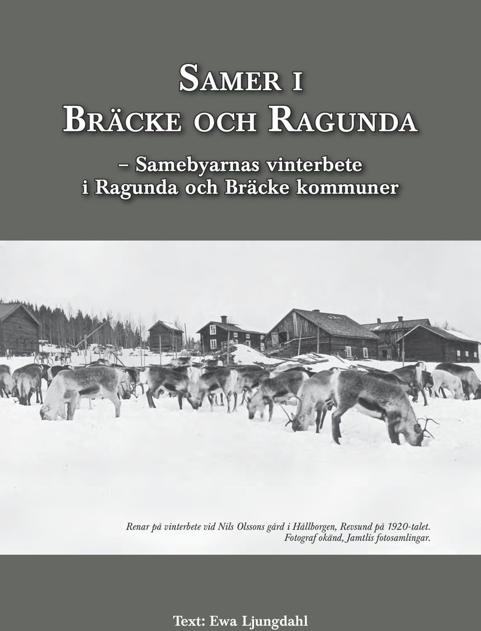 Nils Olssons gård i Hållborgen, Revsund på 1920-talet.