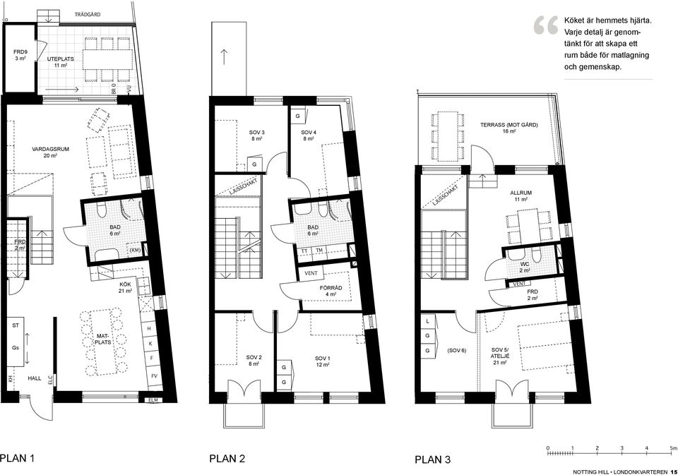 8 m 8 m 8 m 2 8 m 8 m 12 m 8 m TT 8 m 2 8 m 2 12 m 8 m TT TT BAD 6 m 2 12 m 2 12 m 8 m ÖRRÅD 2 L (SOV 6) L L L PLAN 3 TERRASS (MOT ÅRD) (1 m 6) 16 m TERRASS (MOT ÅRD) 2 m 21 m 16 m TERRASS (MOT ÅRD)