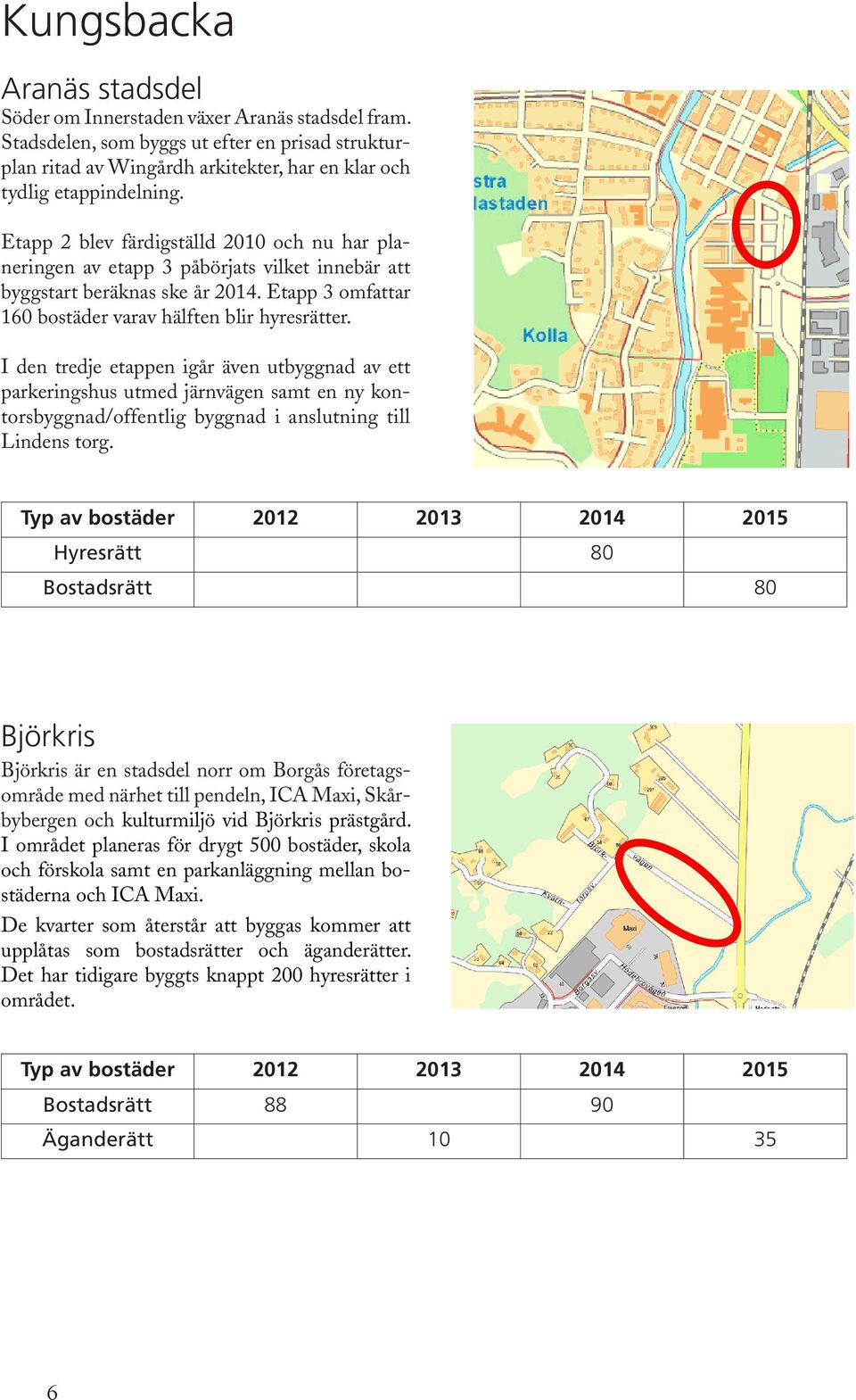 I den tredje etappen igår även utbyggnad av ett parkeringshus utmed järnvägen samt en ny kontorsbyggnad/offentlig byggnad i anslutning till Lindens torg.