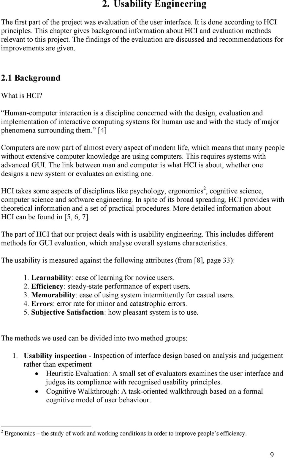 1 Background What is HCI?