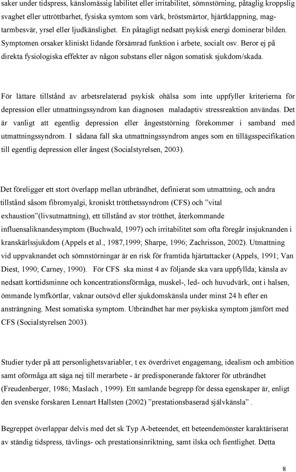 utbrändhet symtom test utbrändhet symtom test